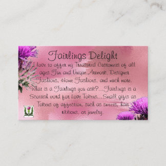 Fairlings Delight's Reg. Visitenkarte 53086