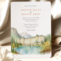 Fairmont Chateau Lake Louise Canada Wedding