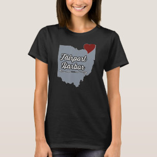 Fairport Harbour Ohio OH City Staat USA Niedlich S T-Shirt