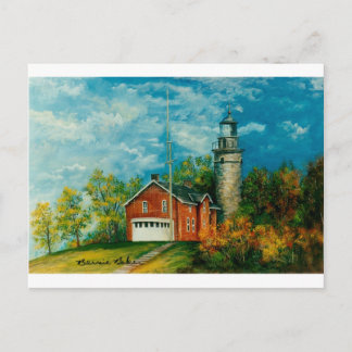 Fairport Lighthouse Musium 1997 Postkarte