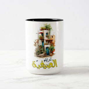 Fairuz ف ز ي ي و ف ر zweifarbige tasse