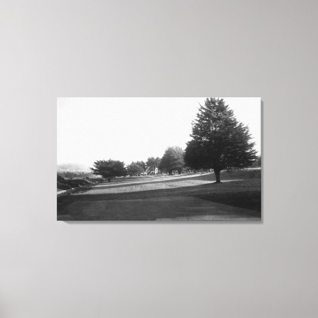 Fairway Lake Gold Course View bei den Olympischen  Leinwanddruck (Vorderseite)