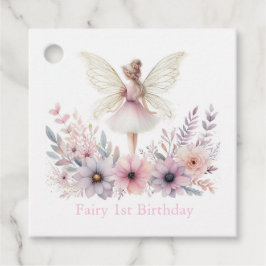 Fairy 1. Geburtstag Geschenkanhänger