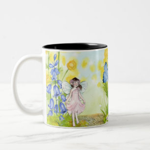 Fairy and Butterfly Zweifarbige Tasse