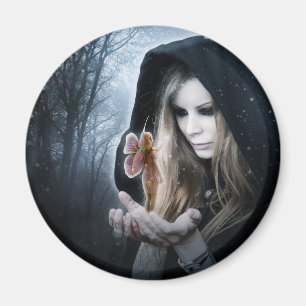 Fairy and Girl Magnet
