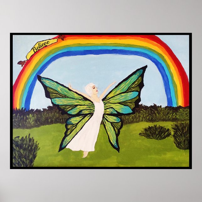 FAIRY AND THE RAINBOW  POSTER (Vorne)
