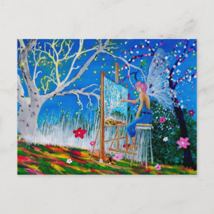 Fairy Artist Fee Postkarte