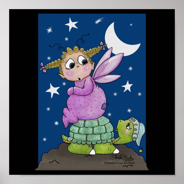 Fairy Baby wecke Mr. Turtle Poster (Vorne)