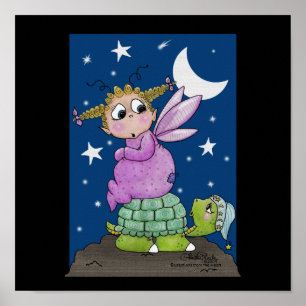 Fairy Baby wecke Mr. Turtle Poster