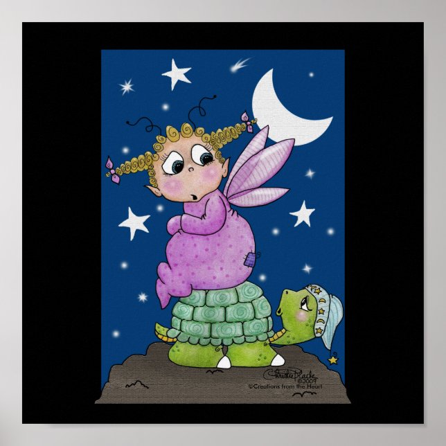 Fairy Baby wecke Mr. Turtle Poster (Vorne)
