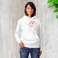 Fairy Ballerina Womens Hoodie