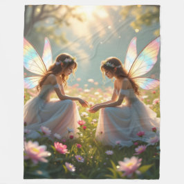 Fairy BBF Fleece Blanket Wallpaper Geschenke Kleid