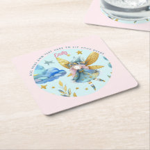 Fairy Birthday Aquamarin Gold Pink Princess Mairyt