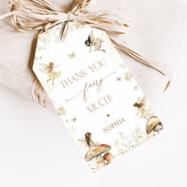 Fairy Birthday Boho Vielen Dank Geschenkanhänger