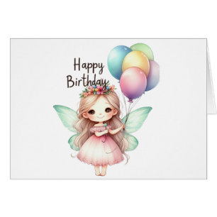 Fairy Birthday Card
