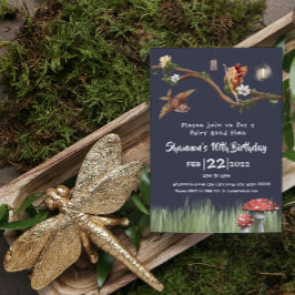 Fairy Birthday Einladung