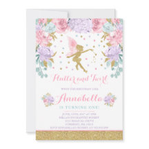 Fairy Birthday Einladung Whimsical Magical Party