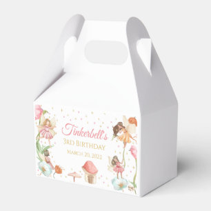 Fairy Birthday Favor Box Gable Box Magisch Geschenkschachtel