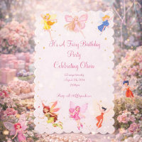 FAIRY BIRTHDAY PARTEI FÜR MÄDCHEN
