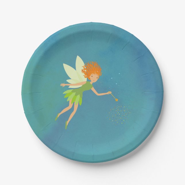 Fairy Birthday Party Teller (Vorderseite)