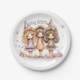 Fairy Birthday Party Teller