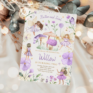 Fairy Birthday Whimsical Princess Fairy Birthday Einladung