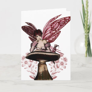 Fairy Blank Grußkarte Karte