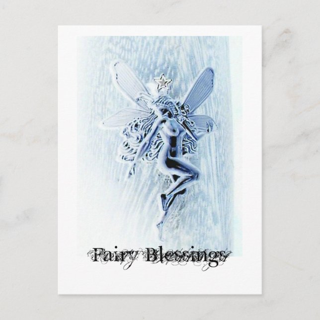 Fairy Blessings Postkarte (Vorderseite)