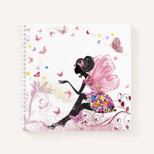 Fairy Bliss Spiral Notebook Notizbuch
