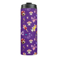 Fairy Blume Butterfly Pilz Lila Themed