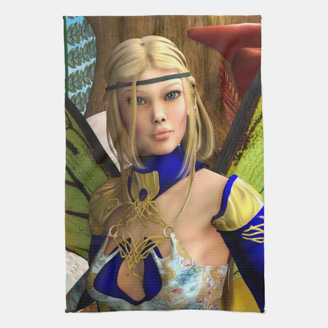 Fairy Butterfly Küchentuch (Vertikal)