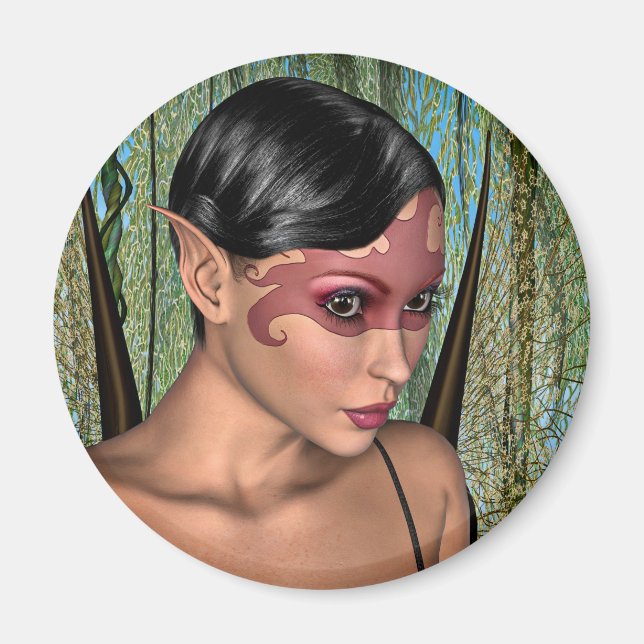 Fairy Butterfly Magnet (Vorne)