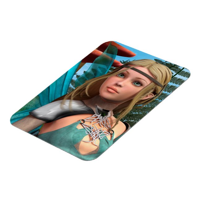 Fairy Butterfly Magnet (Linke Seite)