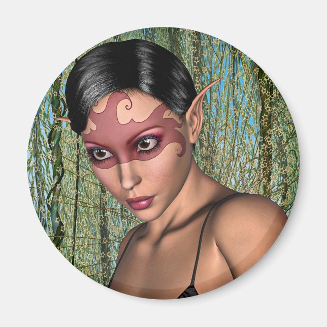 Fairy Butterfly Magnet (Vorne)