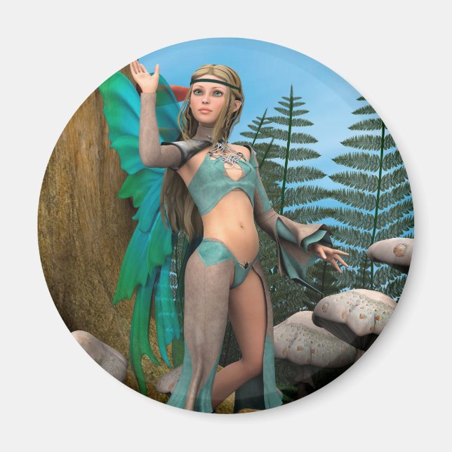 Fairy Butterfly Magnet (Vorne)