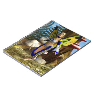 Fairy Butterfly Notizblock