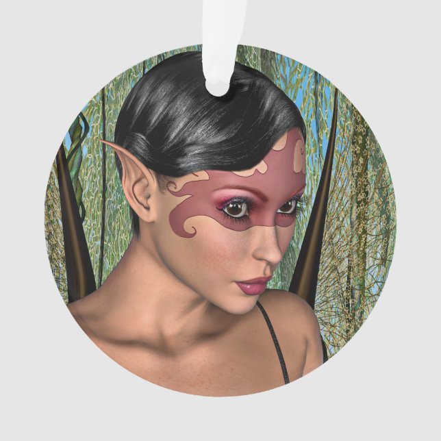 Fairy Butterfly Ornament (Vorderseite)