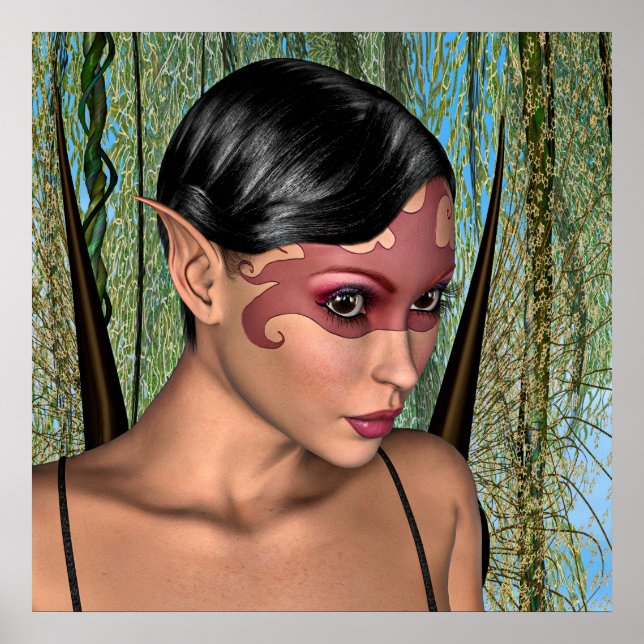 Fairy Butterfly Poster (Vorne)