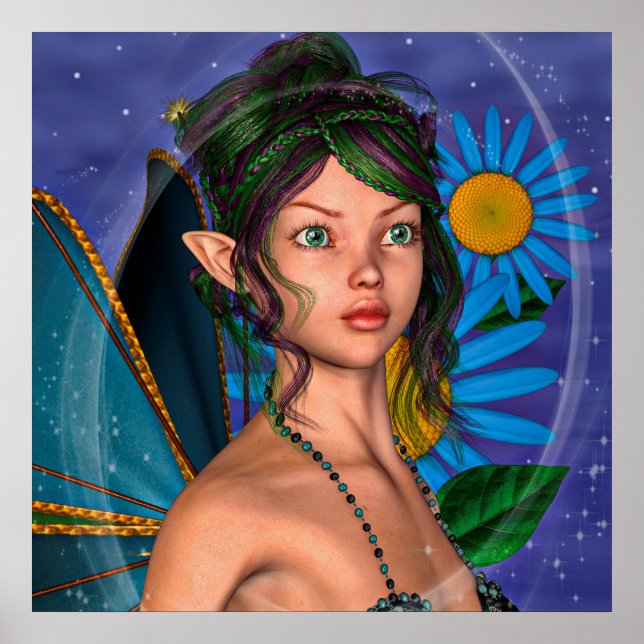 Fairy Butterfly Poster (Vorne)