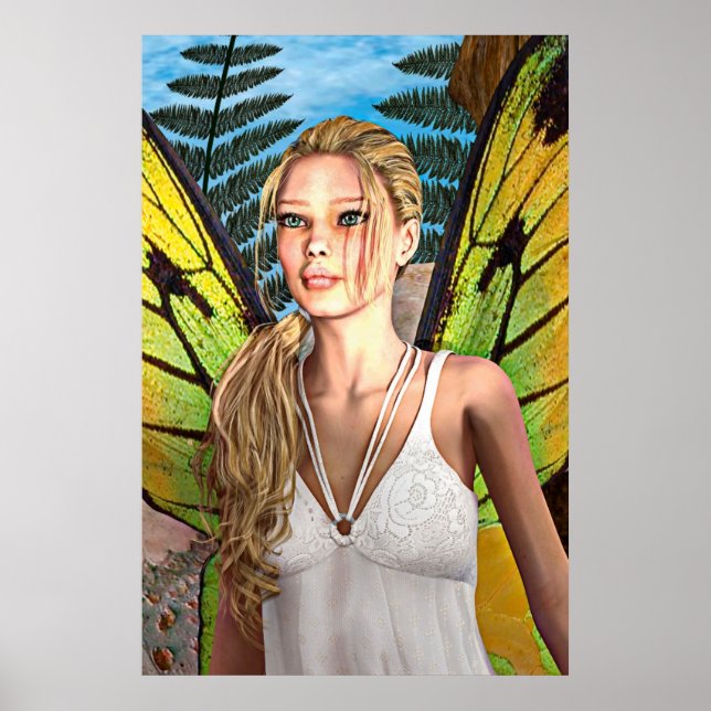 Fairy Butterfly Poster (Vorne)