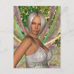 Fairy Butterfly Postkarte