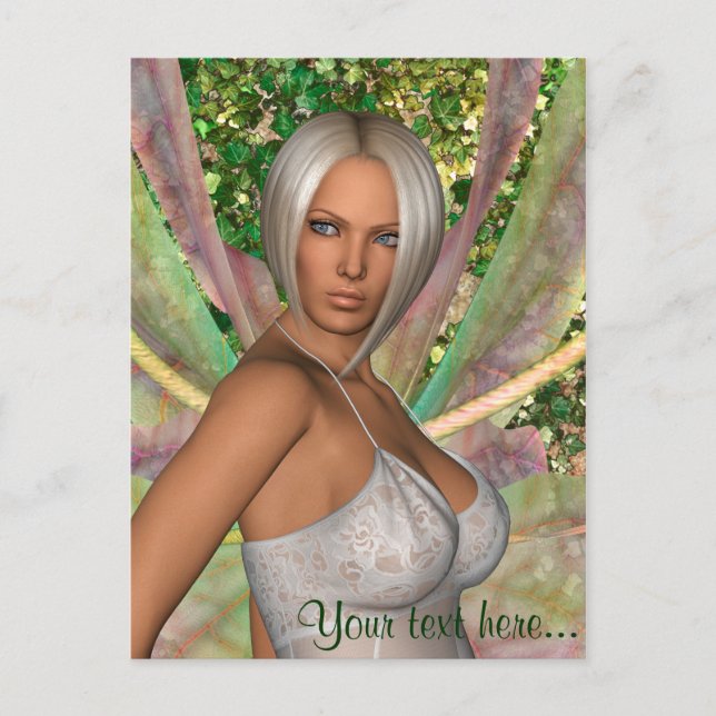 Fairy Butterfly Postkarte (Vorderseite)