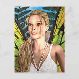 Fairy Butterfly Postkarte