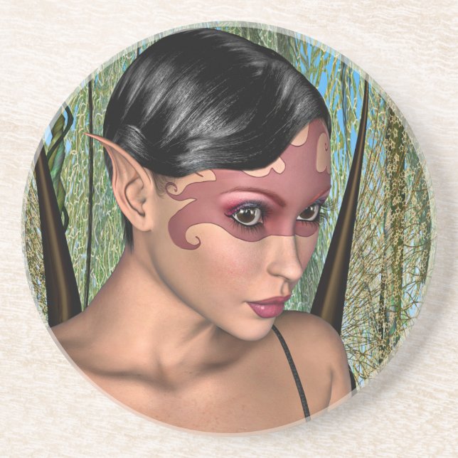 Fairy Butterfly Untersetzer (Vorne)