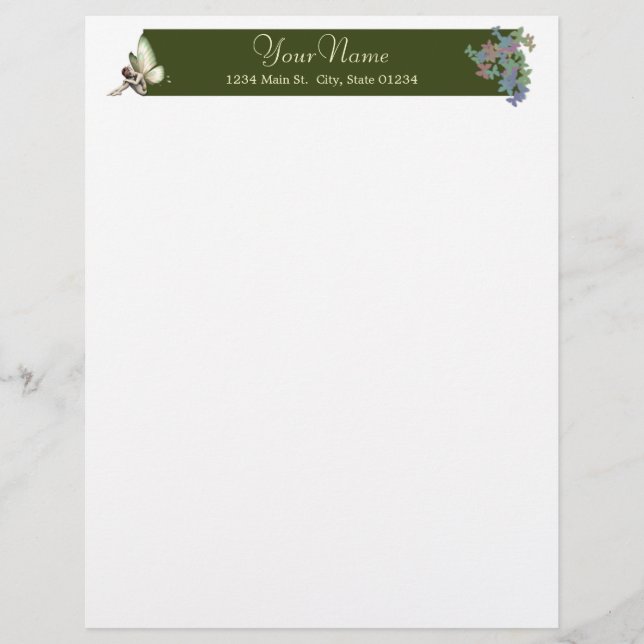 Fairy & Butterfys Letterhead (Vorderseite)
