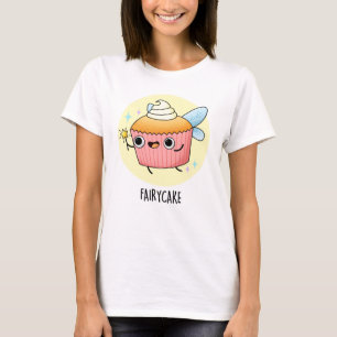 Fairy Cake Funny Cupcake Puff T-Shirt