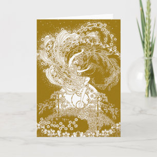 Fairy Card/ Invitation : par Dorothy Lathrop