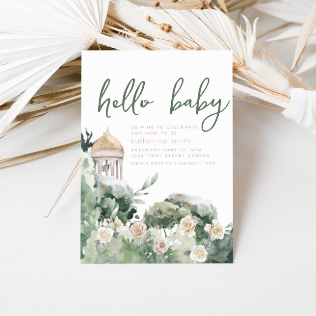 Fairy Castle Imaginaire Baby shower Invitation (Créateur téléchargé)