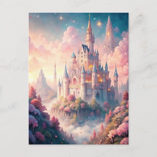 Fairy Castle Postkarte (Vorderseite)