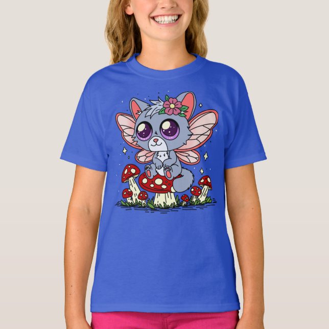 Fairy Cat T-Shirt (Vorderseite)